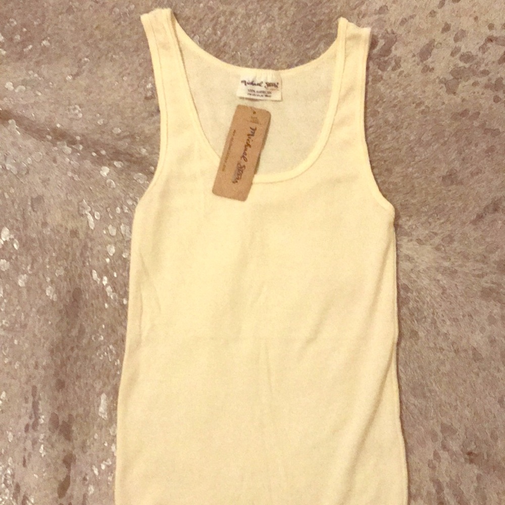 NWT Michael Stars Shine Beater Tank